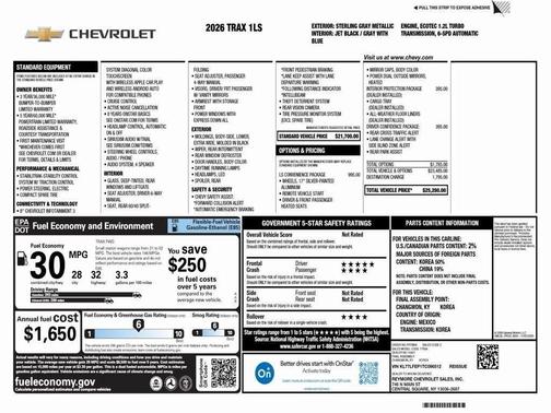 2026 Chevrolet Trax LS