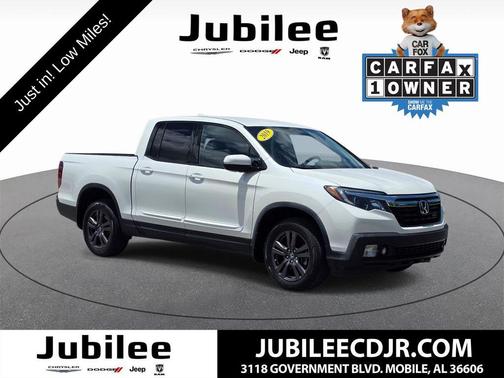 White Diamond Pearl 2019 Honda Ridgeline Sport