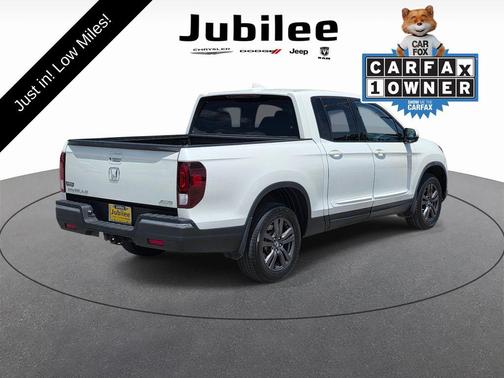White Diamond Pearl 2019 Honda Ridgeline Sport