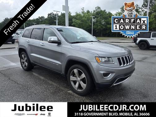 Billet Silver Metallic Clearcoat 2015 Jeep Grand Cherokee Limited