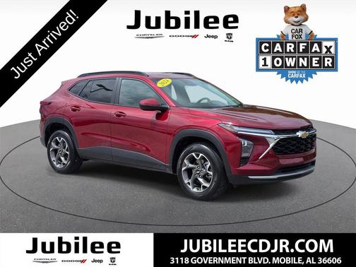 Crimson Metallic 2024 Chevrolet Trax LT