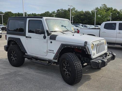 Bright White Clearcoat 2018 Jeep Wrangler JK Sport
