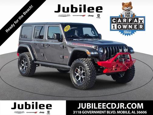 Granite Crystal Clearcoat Metallic 2018 Jeep Wrangler Unlimited Rubicon