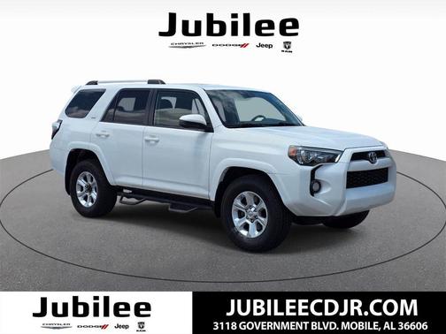 Super White 2019 Toyota 4Runner SR5