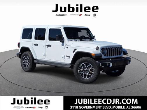 Bright White Clearcoat 2026 Jeep Wrangler Sahara