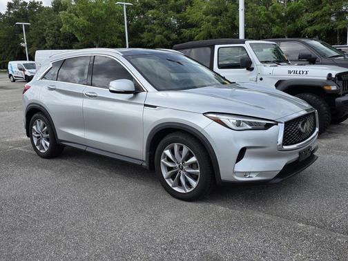 Liquid Platinum 2021 INFINITI QX50 Luxe