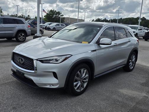 Liquid Platinum 2021 INFINITI QX50 Luxe