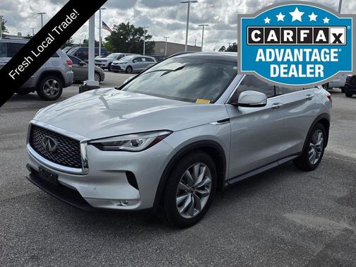 Liquid Platinum 2021 INFINITI QX50 Luxe