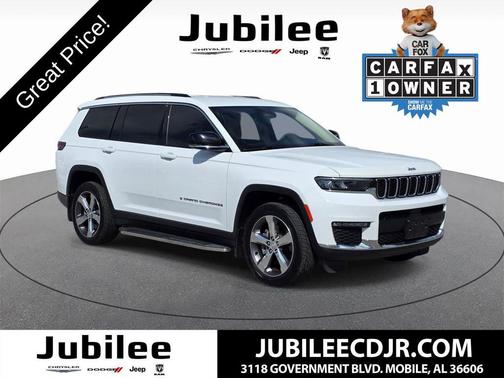Bright White Clearcoat 2022 Jeep Grand Cherokee L Limited