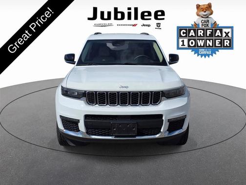 Bright White Clearcoat 2022 Jeep Grand Cherokee L Limited