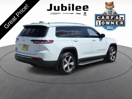 Bright White Clearcoat 2022 Jeep Grand Cherokee L Limited