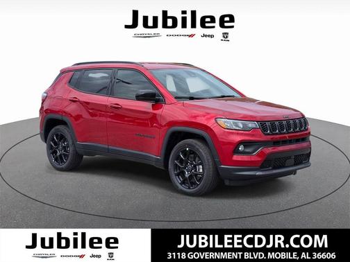 Red 2026 Jeep Compass Latitude