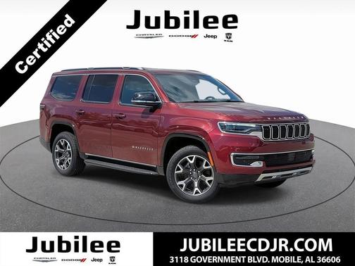 Velvet Red Pearlcoat 2024 Jeep Wagoneer Series III