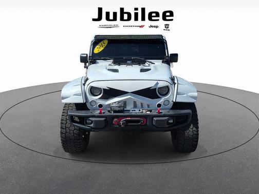 Bright White Clearcoat 2015 Jeep Wrangler Unlimited Rubicon