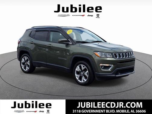 Olive Green Pearlcoat 2021 Jeep Compass Limited