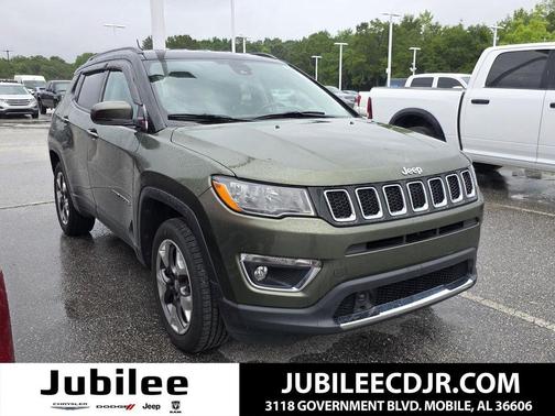 Olive Green Pearlcoat 2021 Jeep Compass Limited