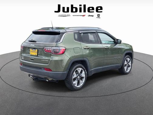 Olive Green Pearlcoat 2021 Jeep Compass Limited