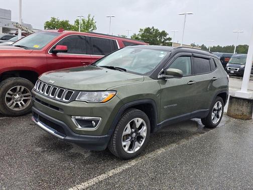 Olive Green Pearlcoat 2021 Jeep Compass Limited