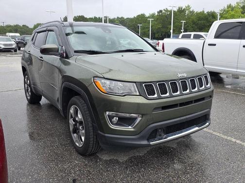 Olive Green Pearlcoat 2021 Jeep Compass Limited
