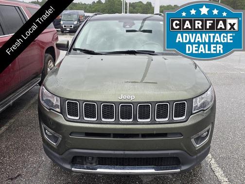 Olive Green Pearlcoat 2021 Jeep Compass Limited