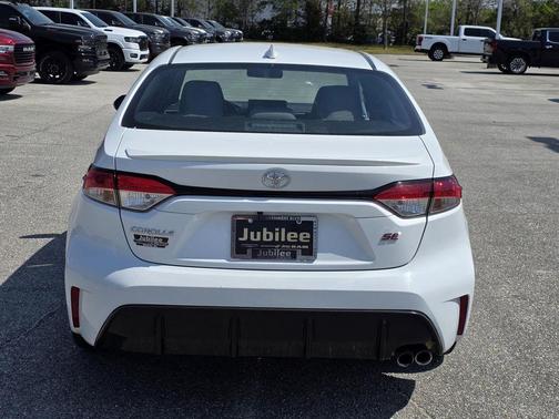White 2023 Toyota Corolla SE