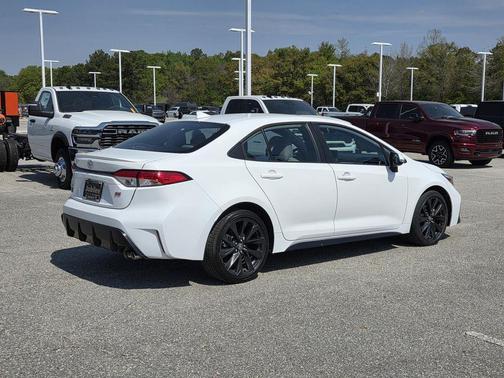 White 2023 Toyota Corolla SE
