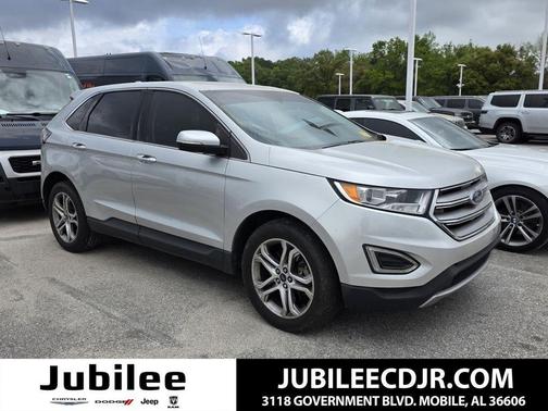 Ingot Silver 2016 Ford Edge Titanium
