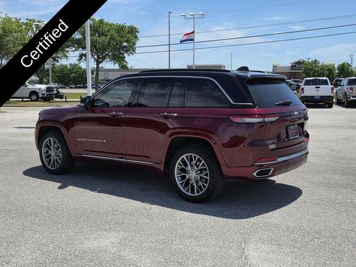 Velvet Red Pearlcoat 2025 Jeep Grand Cherokee Summit