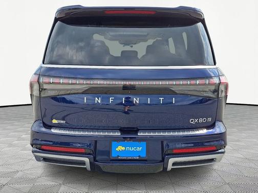 Blue 2025 INFINITI QX80 LUXE
