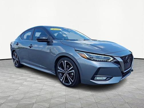 Gray 2022 Nissan Sentra SR