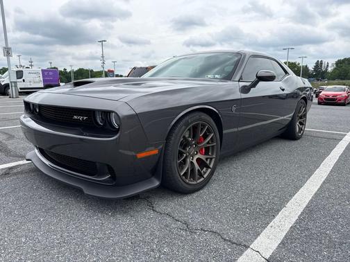 Gray 2016 Dodge Challenger SRT Hellcat
