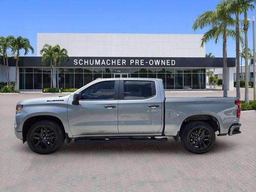 Sterling Gray Metallic 2024 Chevrolet Silverado 1500 Custom