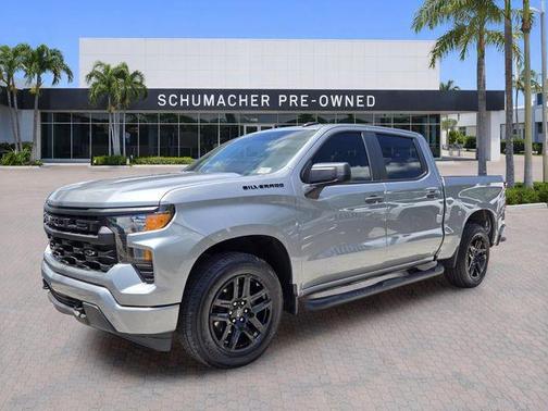 Sterling Gray Metallic 2024 Chevrolet Silverado 1500 Custom