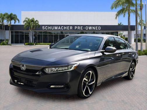 Modern Steel Metallic 2019 Honda Accord Sport