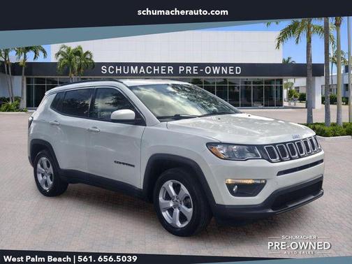 White Clearcoat 2020 Jeep Compass Latitude