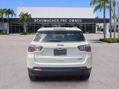 White Clearcoat 2020 Jeep Compass Latitude
