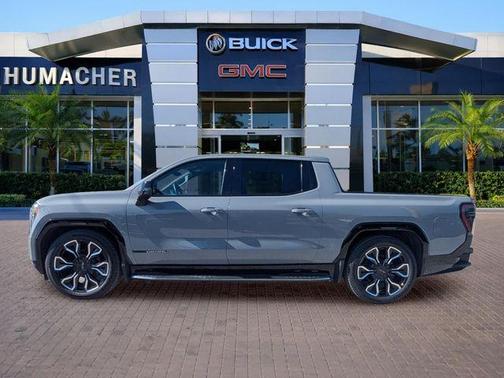 Gray 2025 GMC Sierra EV Denali