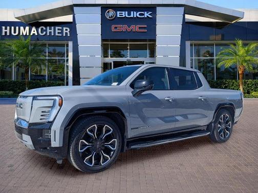 Gray 2025 GMC Sierra EV Denali