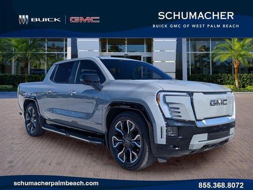 Gray 2025 GMC Sierra EV Denali