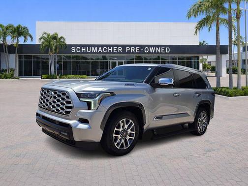 Celestial Silver Metallic 2026 Toyota Sequoia 1794 EDITION