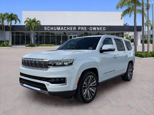Bright White Clearcoat 2022 Jeep Grand Wagoneer Series III