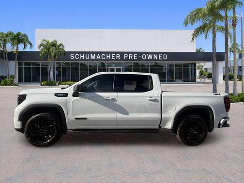 Summit White 2025 GMC Sierra 1500 Elevation