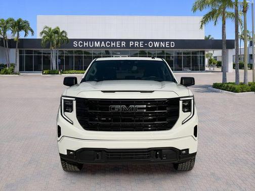 Summit White 2025 GMC Sierra 1500 Elevation