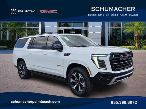 Summit White 2026 GMC Yukon XL AT4