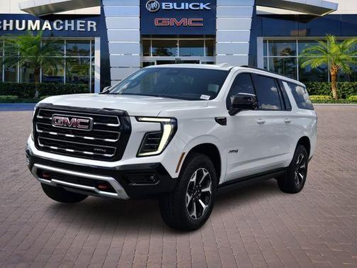 Summit White 2026 GMC Yukon XL AT4