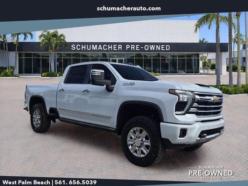 Polar White 2026 Chevrolet Silverado 2500 High Country