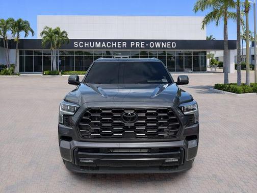 Magnetic Gray Metallic 2024 Toyota Sequoia Platinum