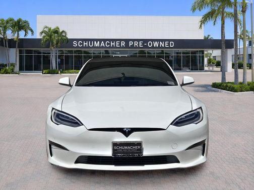 Pearl White Multi 2022 Tesla Model S Base
