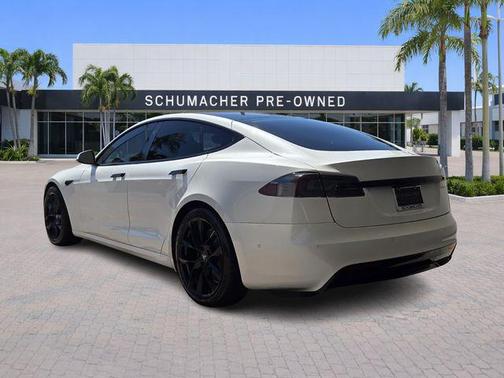 White 2022 Tesla Model S Base