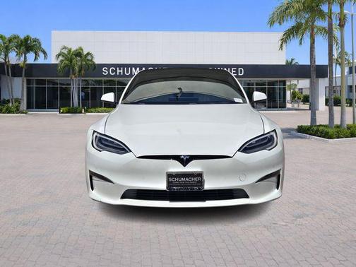 White 2022 Tesla Model S Base